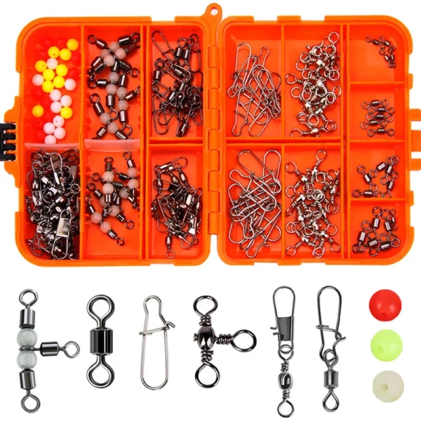 3ab0852345527b99a9e8fff90988015e.webp 141Pcs Fishing Swivels Connectors Set
