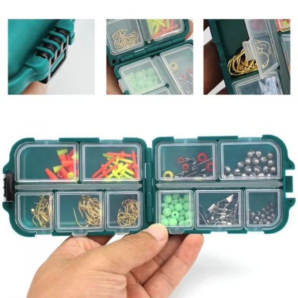 157PCS Fishing Tackle Accessories Kit