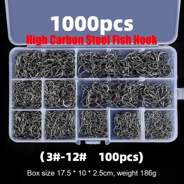 cn-11134207-7r98o-lx6wou90pstf9d.webp 1000pcs High Carbon Steel Fish Hook Set
