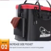 Foldable Live Fishing Bucket