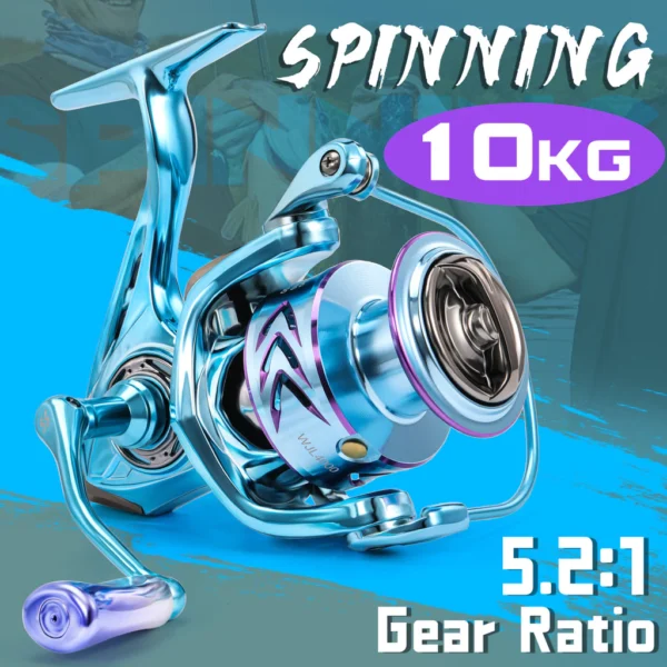 Sougayilang Metal Spinning Fishing Reel