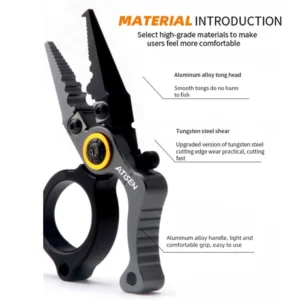 Random C5GOON Aluminum Alloy Fishing Pliers
